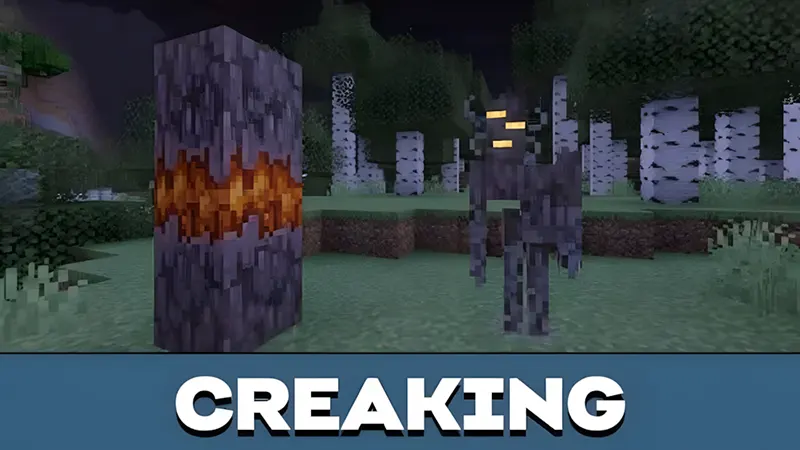 Mob Creaking có chế độ chiến đấu ban đêm