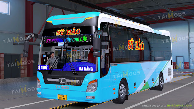 Mod Ets2 Bộ Skin Nhà Xe Khách Thaco Mobihome 2015 2016 Tải Mods