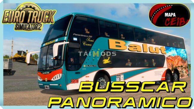 BUSSCAR PANORÂMICO DD SCANIA 6X2 + PACK DE SKINS ARGENTINAS