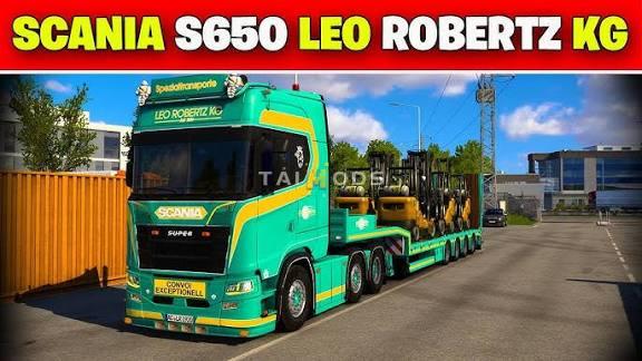 Scania R650 Leo Robertz KG
