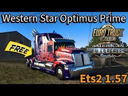 WESTERN STAR 5700XE OPTIMUS PRIME v1.0 ETS2 1.57.X