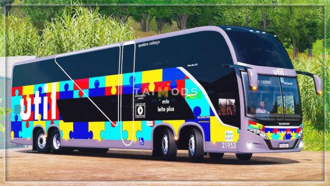 Busscar VisstaBuss DD Multichasis v1.5 ETS2 1.57