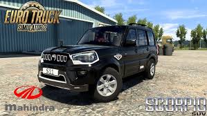 Mahindra Scorpio mod ETS2 1.47 - 1.58.x