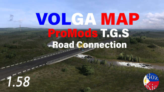 Volga Map - Promods T.G.S RC 1.4-1.58