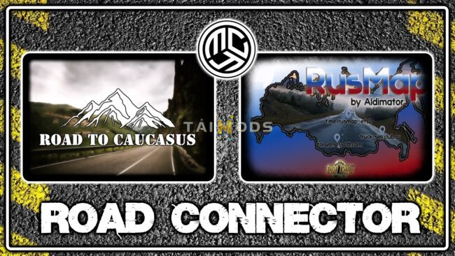 Road to Caucasus + RusMap [Aldimator] Road Connector v1.5.1
