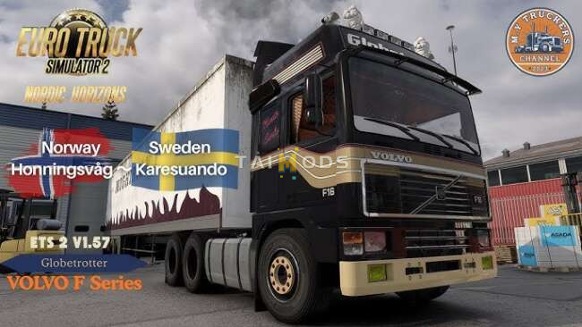 Volvo F Series Rigid + BDF Trailer
