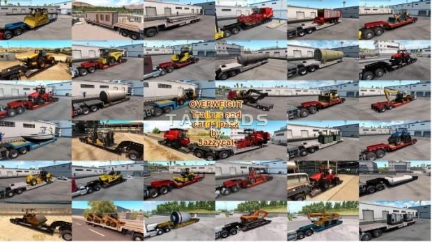 ATS - Overweight Trailers and Cargo Pack V6.1.4