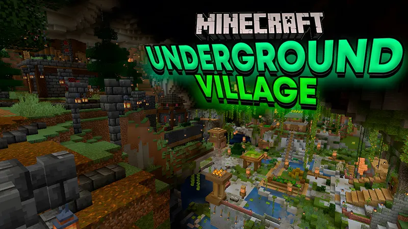 Partially Underground Village