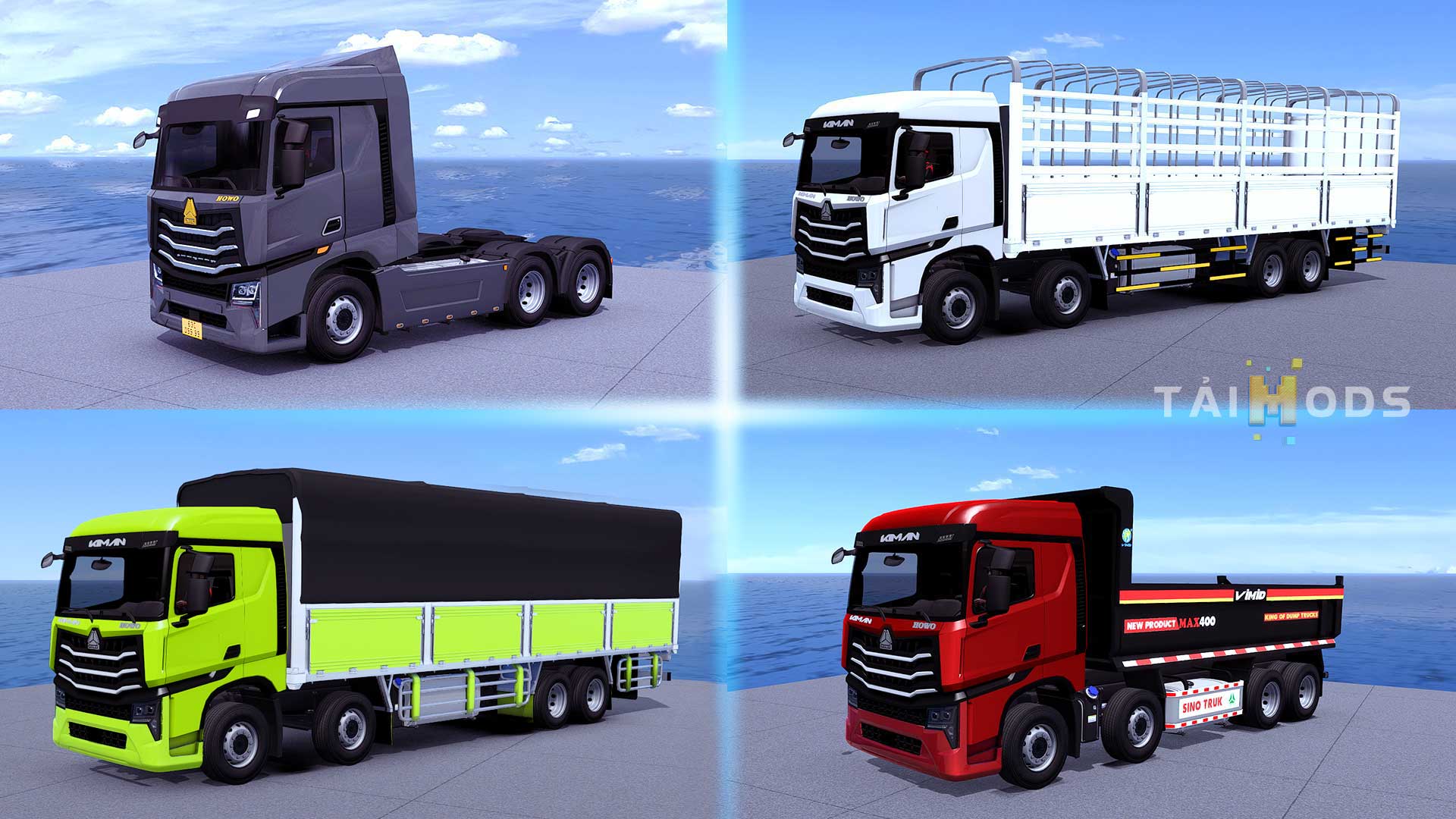 MOD ETS2 - Xe Tải Howo Max