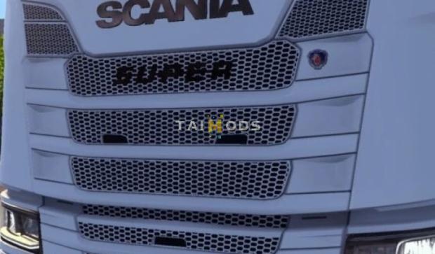 ETS2 - Super Logo Only for Scania S 2016 (1.42.x)