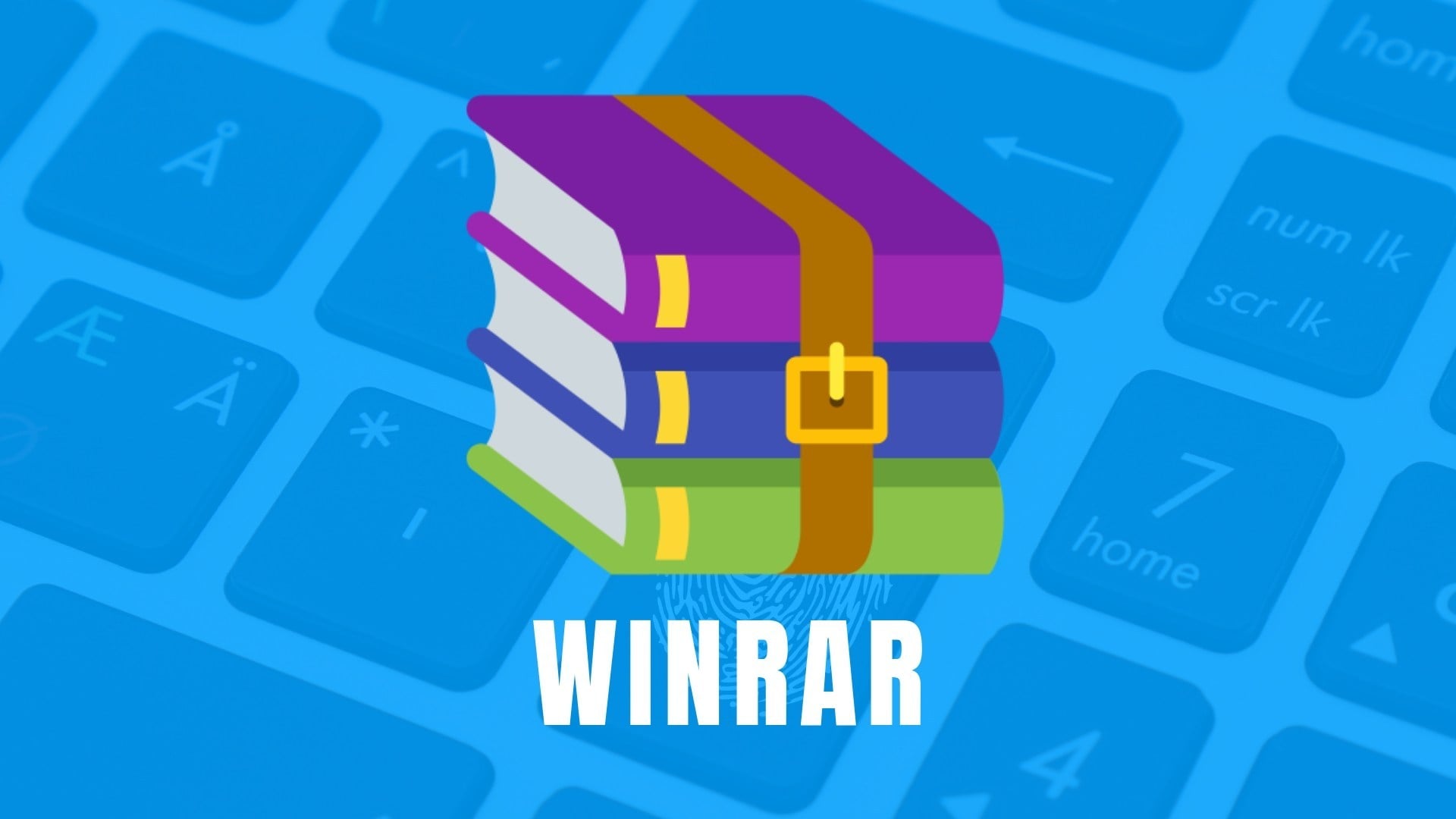 Giao diện WinRAR quen thuộc